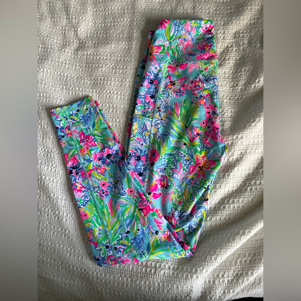 Lilly Pulitzer Alligator Aisle High Rise Luxletic Legging